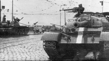 Ruské tanky v srpnu 1968