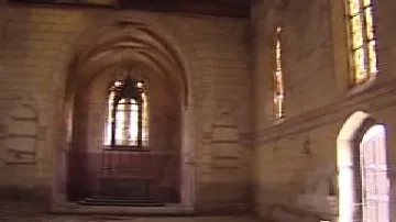 Interiér kostela ve Velichově