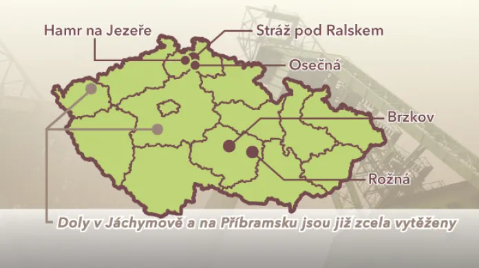 Naleziště uranu na území ČR