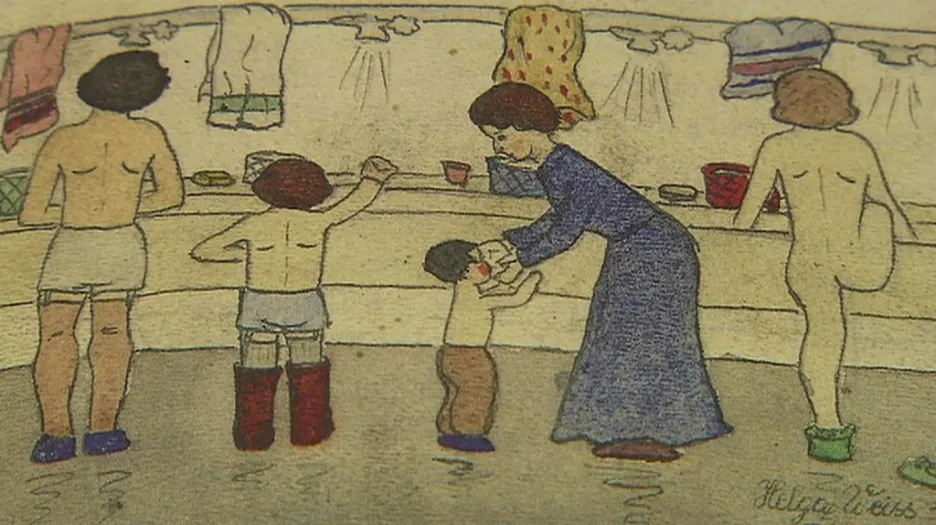Kresby Helgy Hoškové Weissové