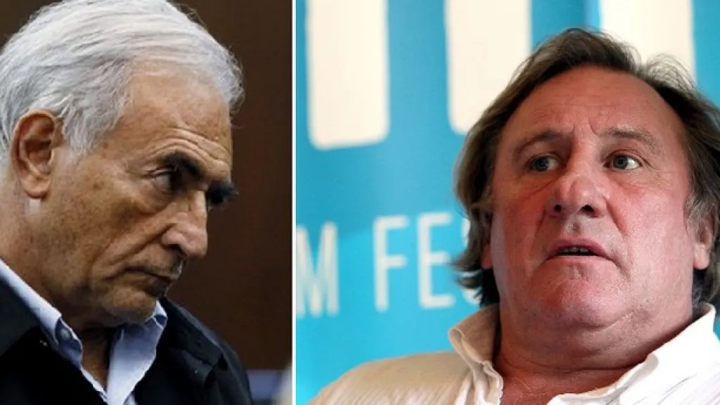 Dominique Strauss-Kahn a Gérard Depardieu