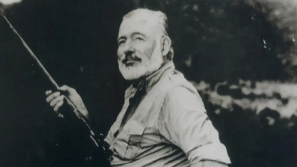 Spisovatel Ernest Hemingway