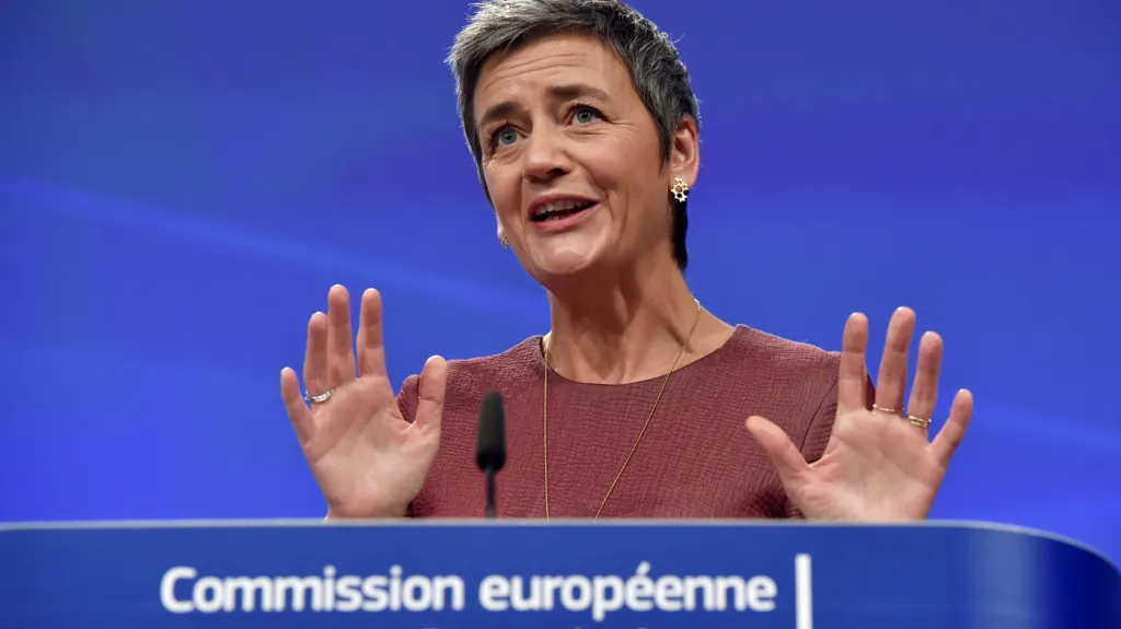Eurokomisařka pro hospodářskou soutěž Margrethe Vestagerová