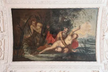 Na zámku v Holešově jsou k vidění slavné stropní malby neznámých autorů