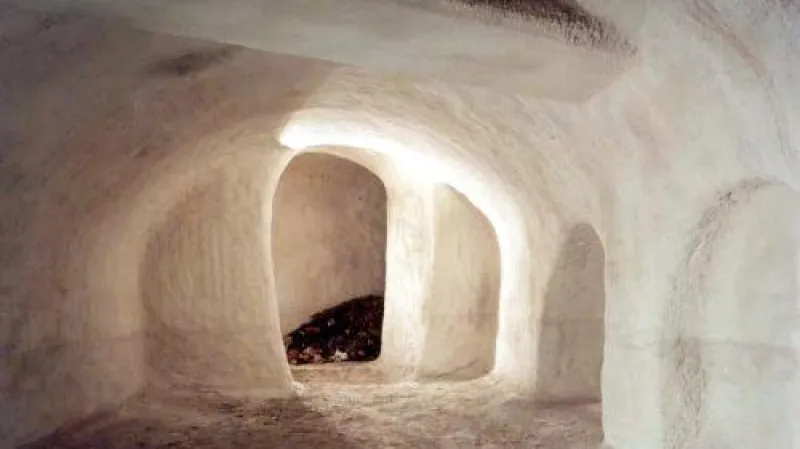 Sklepní labyrint pod Zelným trhem v Brně