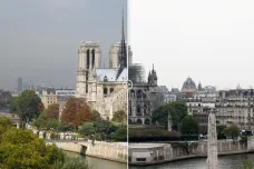 POROVNEJTE SI: Katedrála Notre-Dame před požárem a po něm