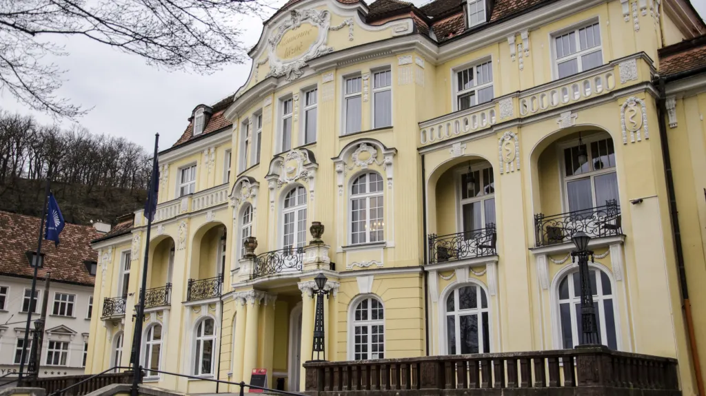 Kamenné lázně v Teplicích