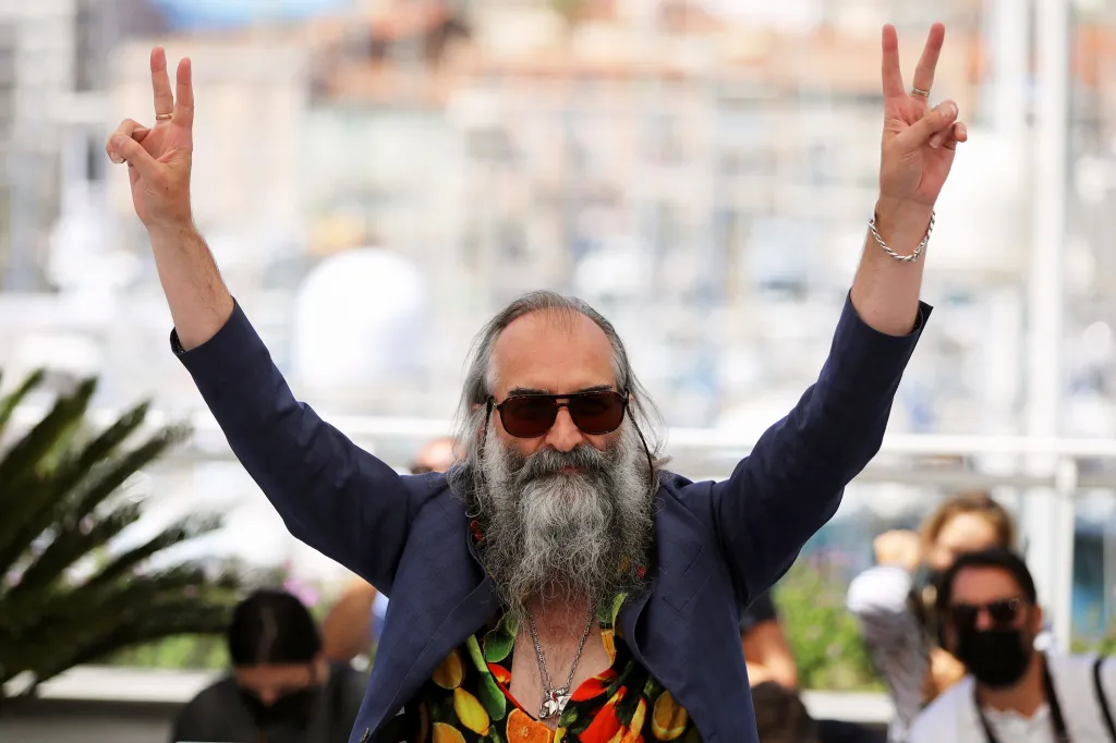 Skladatel Warren Ellis na filmovém festivalu v Cannes