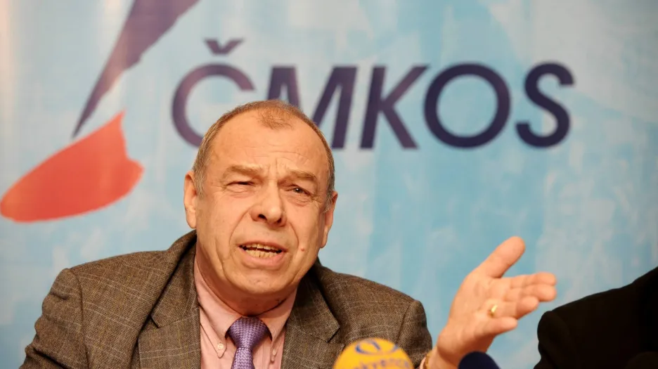 Předseda ČMKOS Jaroslav Zavadil