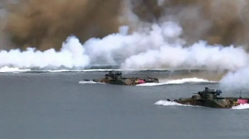 Americko-jihokorejské vojenské manévry