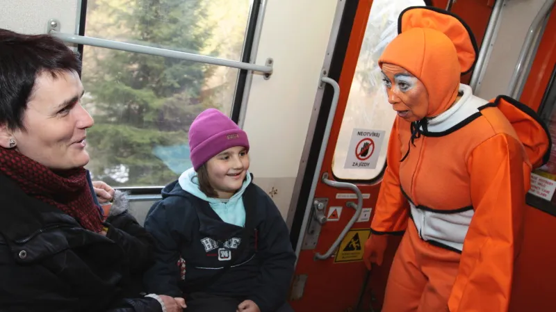 Z jízdy silvestrovského vlaku