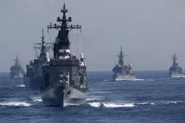 Tchajwanským průlivem proplul japonský torpédoborec, Čína ostře protestuje