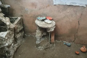 Střední třída žila skromně, toužila po lepším, ukazuje nový nález v Pompejích