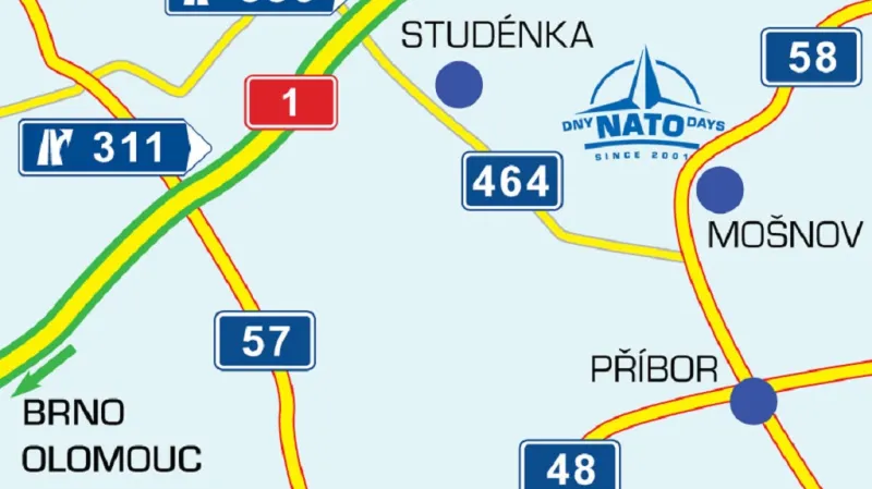 Příjezd na Dny NATO