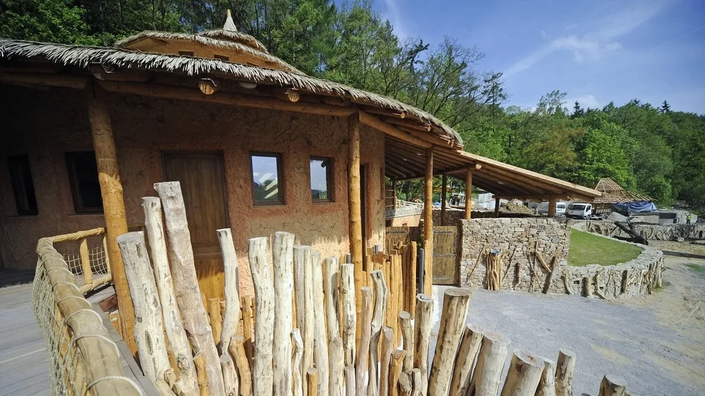 Nový pavilon pro žirafy v jihlavské zoo
