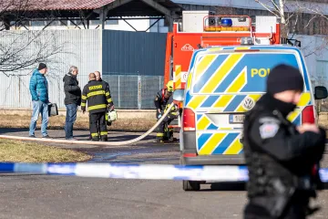 Policie vyšetřuje výbuch v Košťanech na Teplicku jako obecné ohrožení z nedbalosti