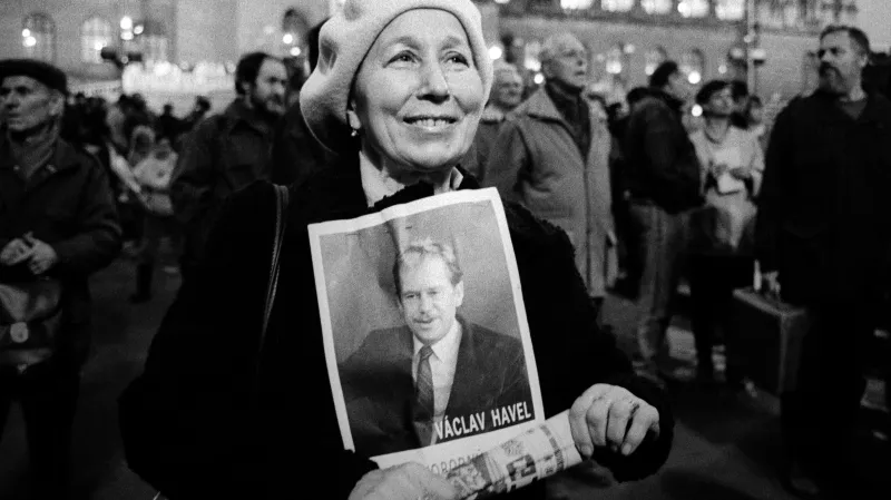 Rok 1989 na fotografii Karla Cudlína