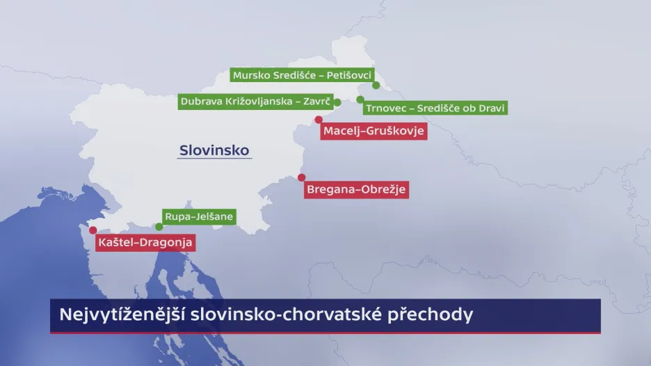 Přechody mezi Slovinskem a Chorvatskem