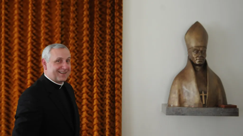 Nový českobudějovický biskup Vlastimil Kročil