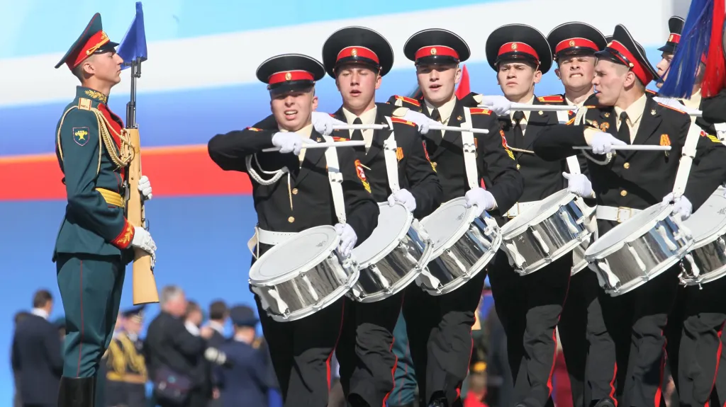 Vojenská přehlídka v Moskvě