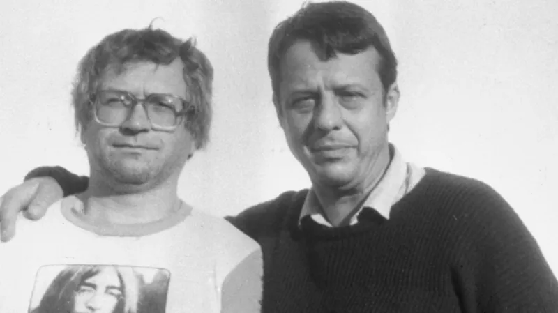 Ivan Jirous a Petr Uhl (1987)