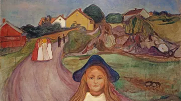 Edvard Munch / Ulice v Aagsgaardstrandu, 1901