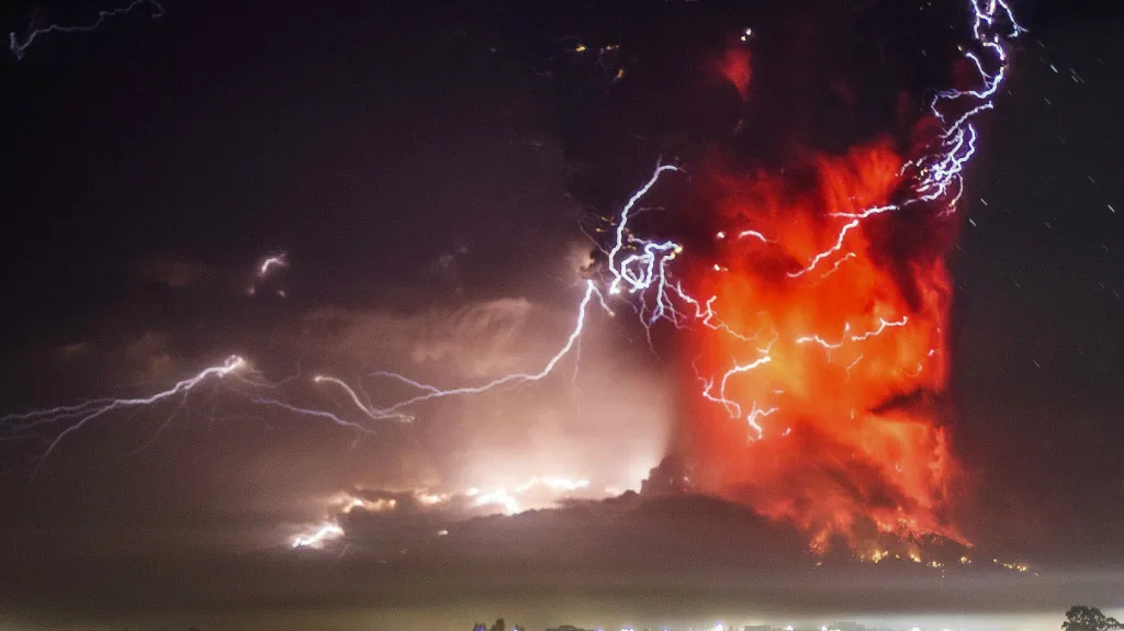 Erupce sopky Calbuco