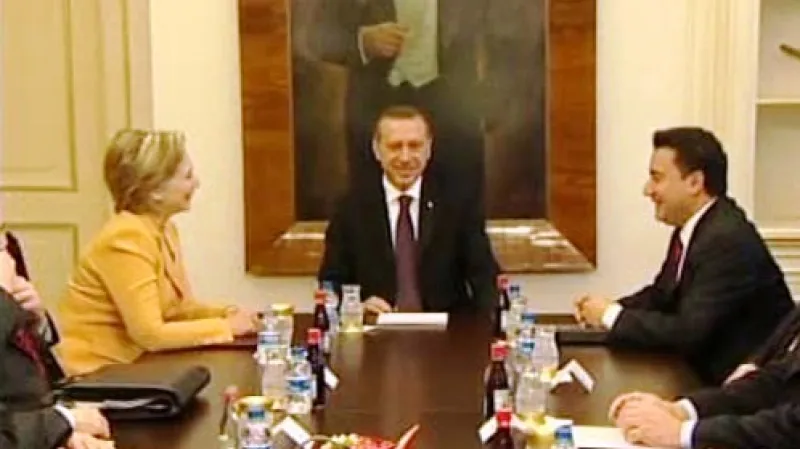 Hillary Clintonová na návštěvě Turecka