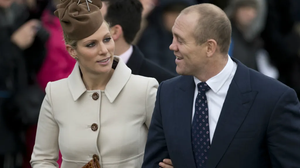 Zara Phillipsová a Mike Tindall