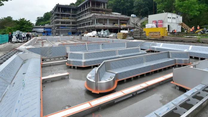 Rekonstrukce bazénu hotelu Thermal v Karlových Varech
