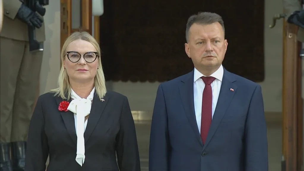 Jana Černochová a Mariusz Blaszcak
