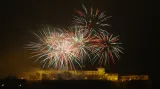 Novoroční ohňostroj v Brně