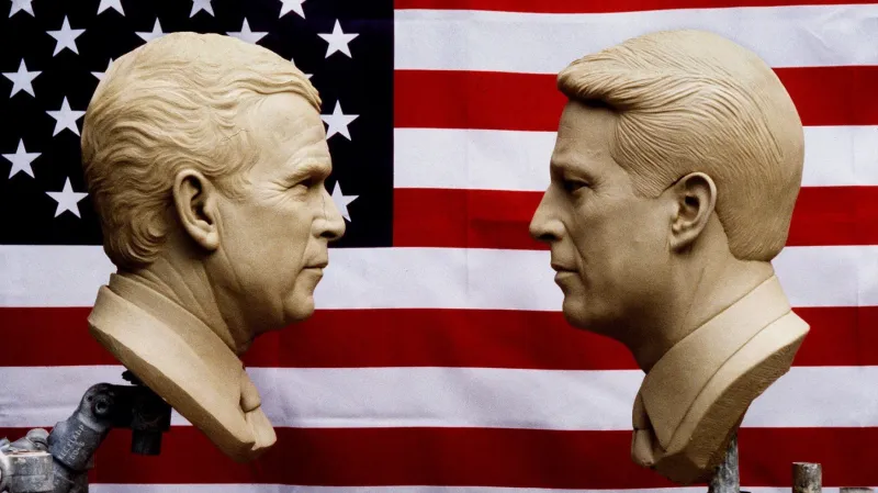 Volební souboj v roce 2000 - George W. Bush vs. Al Gore