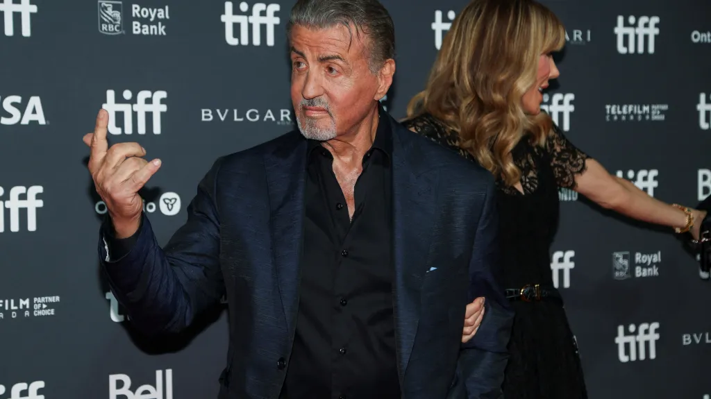 Sylvester Stallone na filmovém festivalu v Torontu (2023)