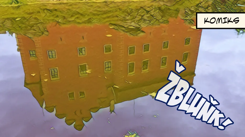 Zámek Červená Lhota je stále částečně bez vody