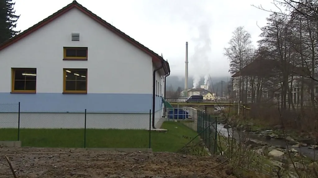 Nová čistírna odpadních vod v Loučovicích