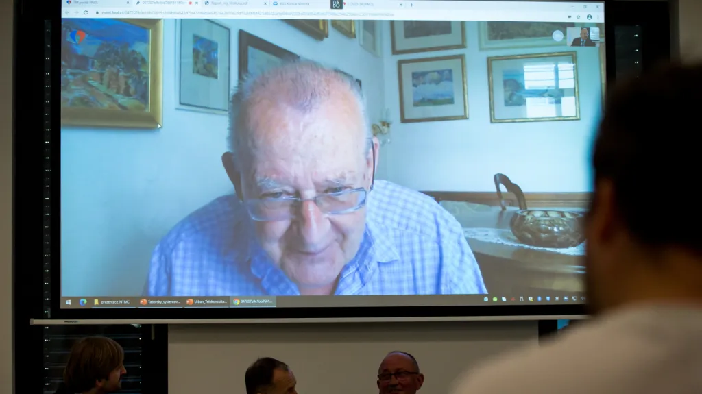 Dálková videokonzultace s pacientem