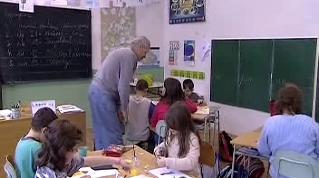 Malotřídka v Milči