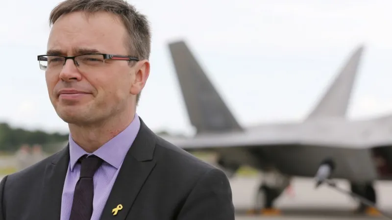 Estonský ministr zahraničí Sven Mikser