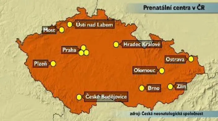 Prenatální centra v Česku