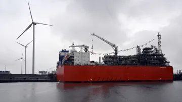 Terminál na zkapalněný zemní plyn v přístavu Eemshaven