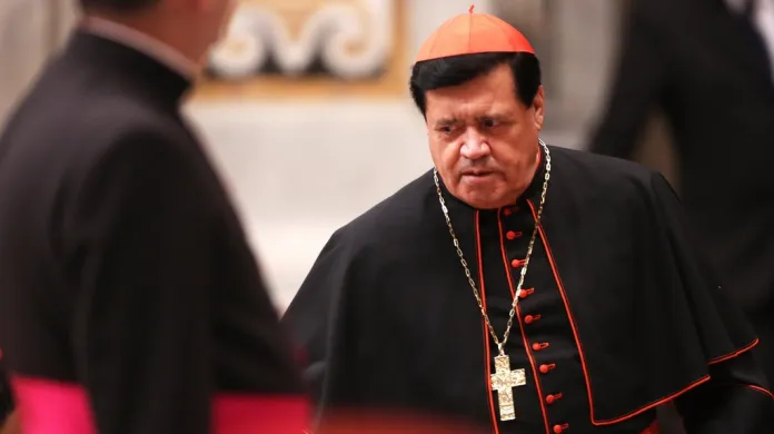 Mexický kardinál Norberto Rivera Carrera