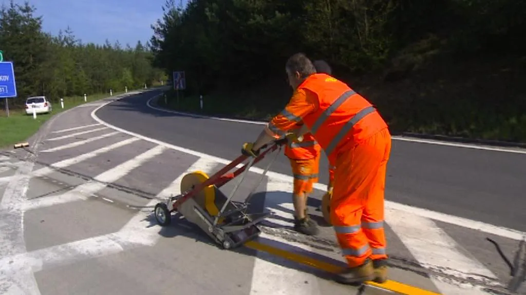 Příprava dopravního značení