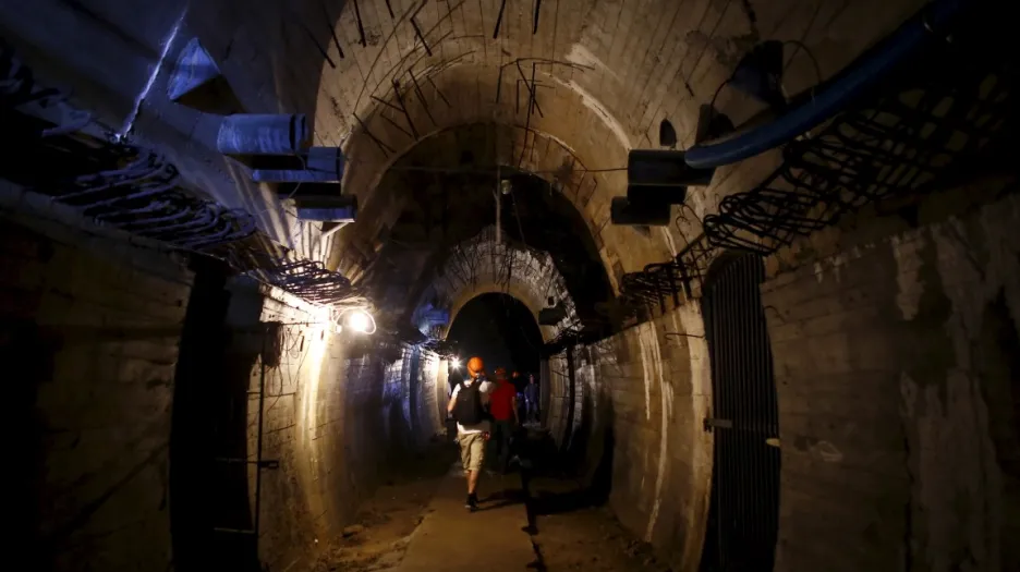 Tunel pod zámkem Ksiaz