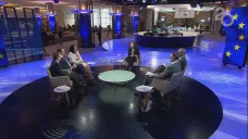 Debata českých zástupců v Bruselu