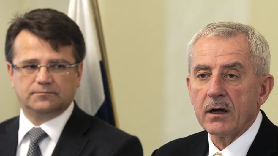 Ivan Uhliarik a Leoš Heger