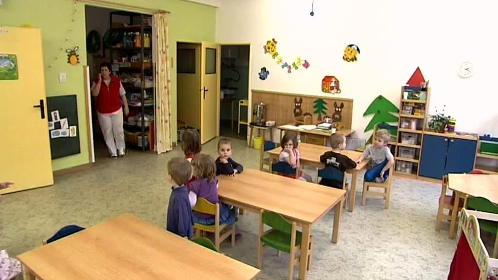 Děti v mateřské škole