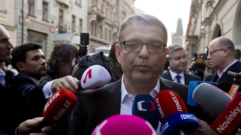 Volební lídr ČSSD Lubomír Zaorálek