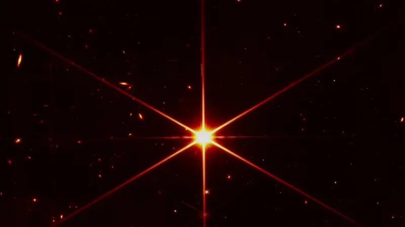 Snímek vyfocený Webbovým teleskopem