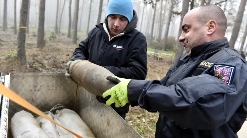 Pyrotechnický průzkum Bořího lesa